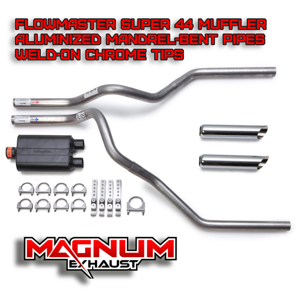 Flowmaster Super 44 Mandrel Bent Dual Exhaust Kit Magnum Exhaust 1471